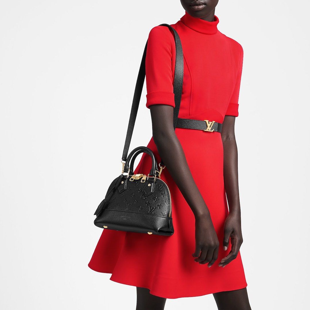 Louis Vuitton Neo Alma BB Monogram Empreinte Noir/ Safran, Luxury, Bags &  Wallets on Carousell