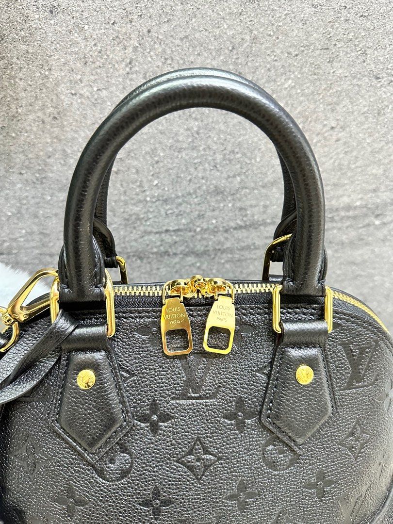 Louis Vuitton Neo Alma BB Monogram Empreinte Noir/ Safran, Luxury, Bags &  Wallets on Carousell