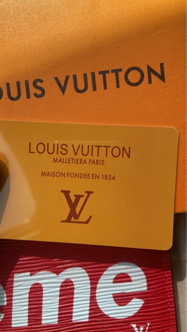 LV Supreme Wallet Limited Addition Collaboration, Luxury, Bags