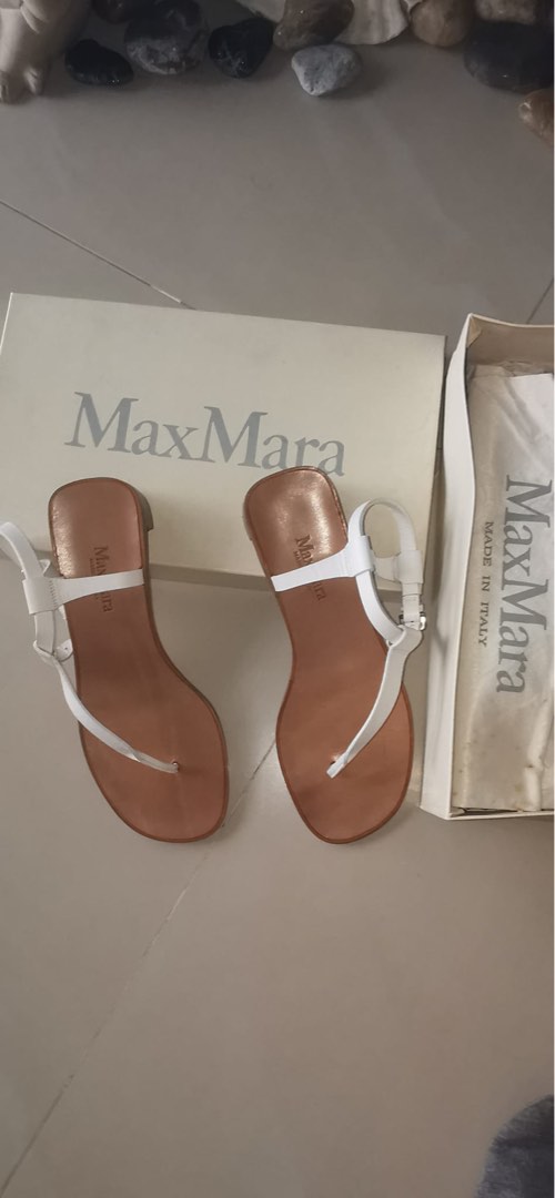 Max Mara Leather Sandals