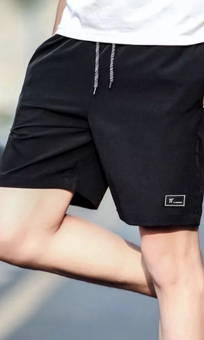 Men Short Pants Sport Shorts Drawstring Casual Bermudas