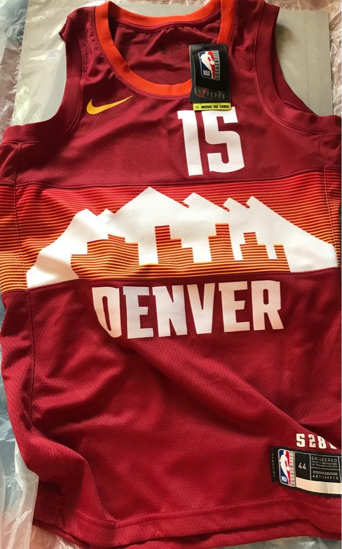 Men's Denver Nuggets Nikola Jokic Nike Red 2020/21 City Edition