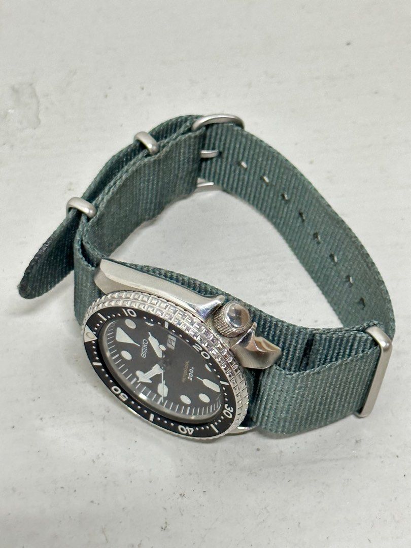 Miltat Nato 22mm Nylon Watch Strap Grey Men s Fashion Watches
