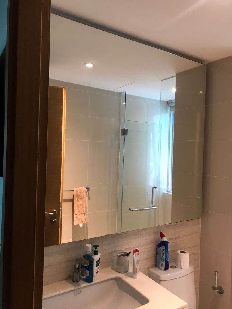 Customised Mirror Mirror Contractor Mirror Installer Custom Mirror , Furniture & Home