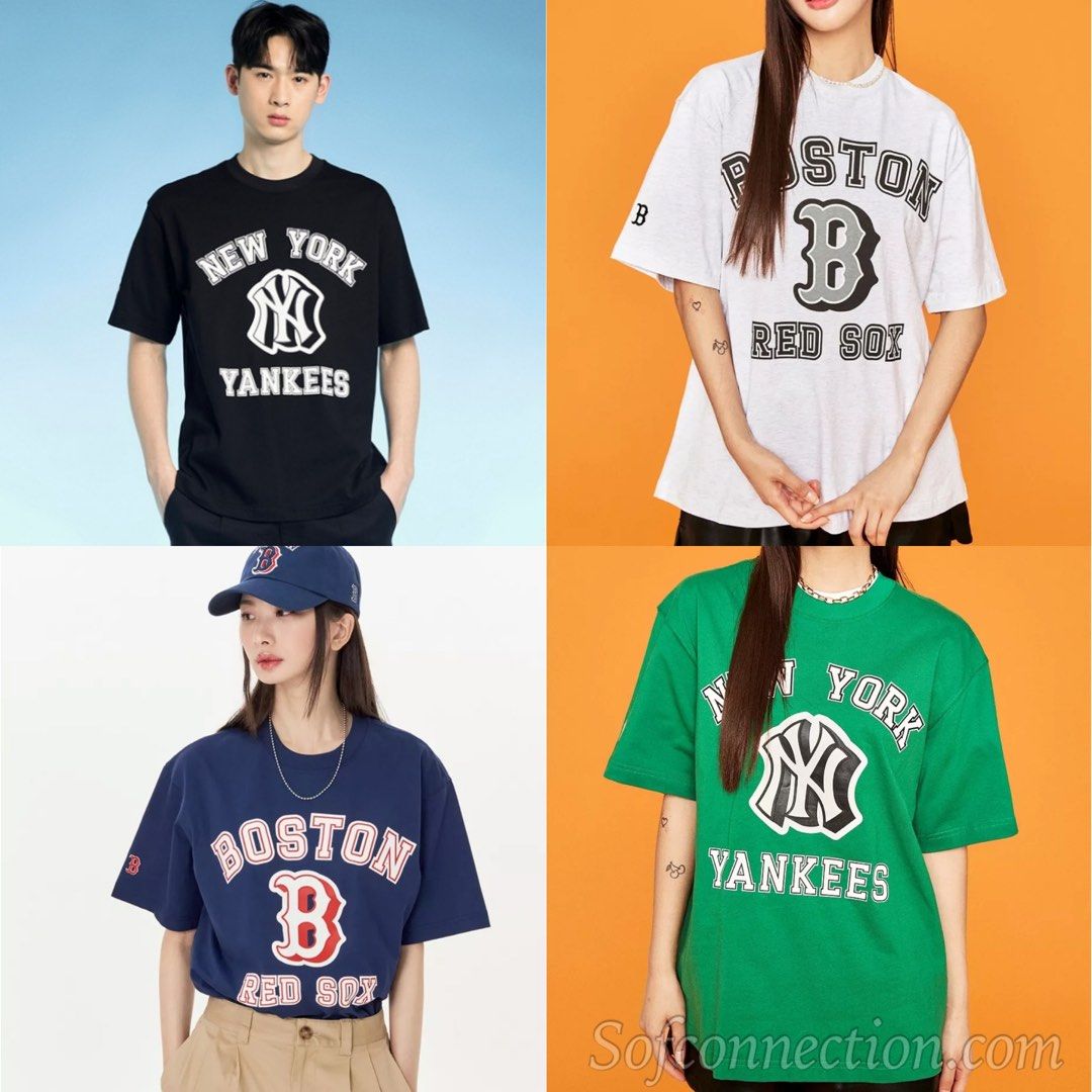 MLB NEW YORK YANKEES Varsity Graphic T-Shirt (Black)