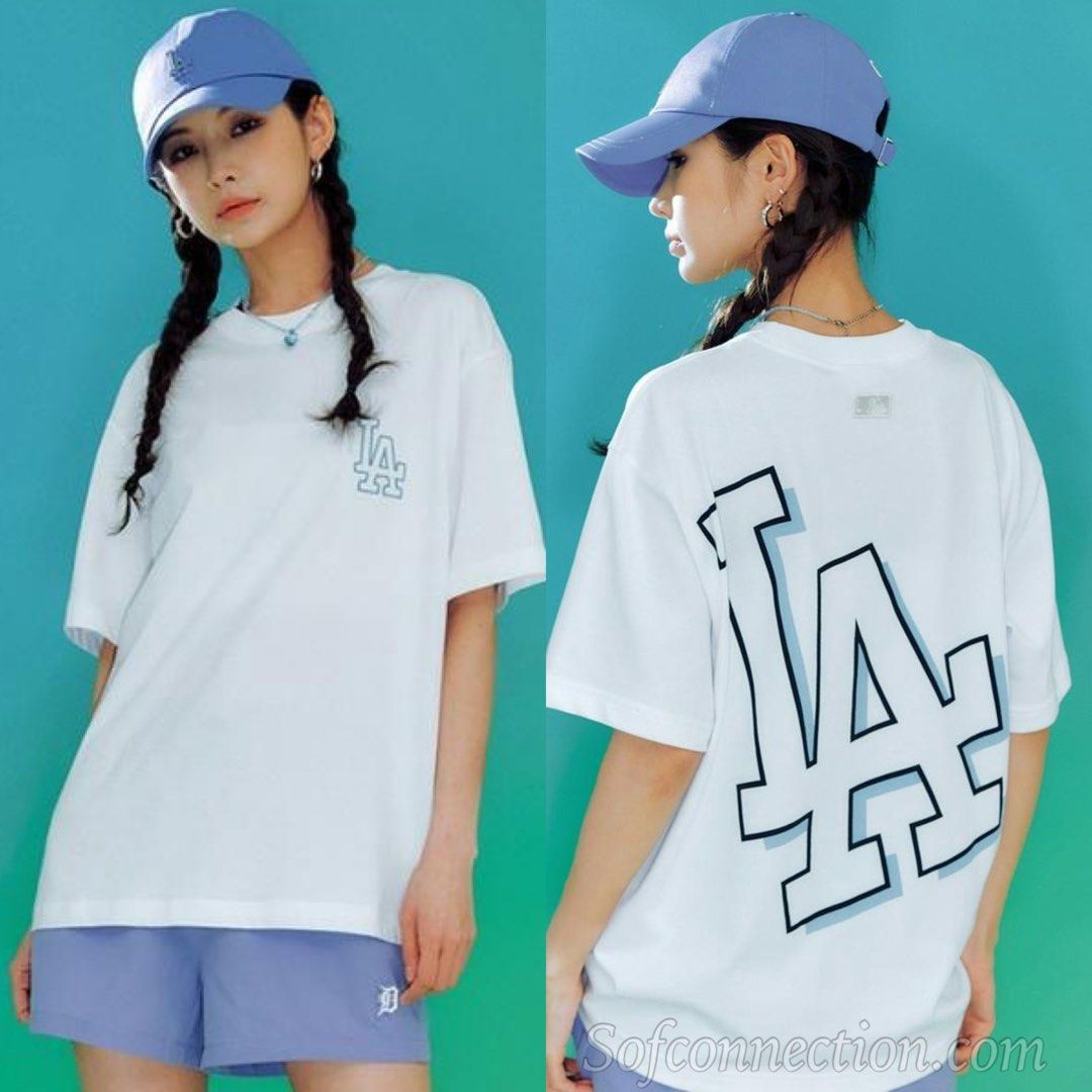 MLB Korea Unisex Back Logo Overfit T Shirt (2023 New)