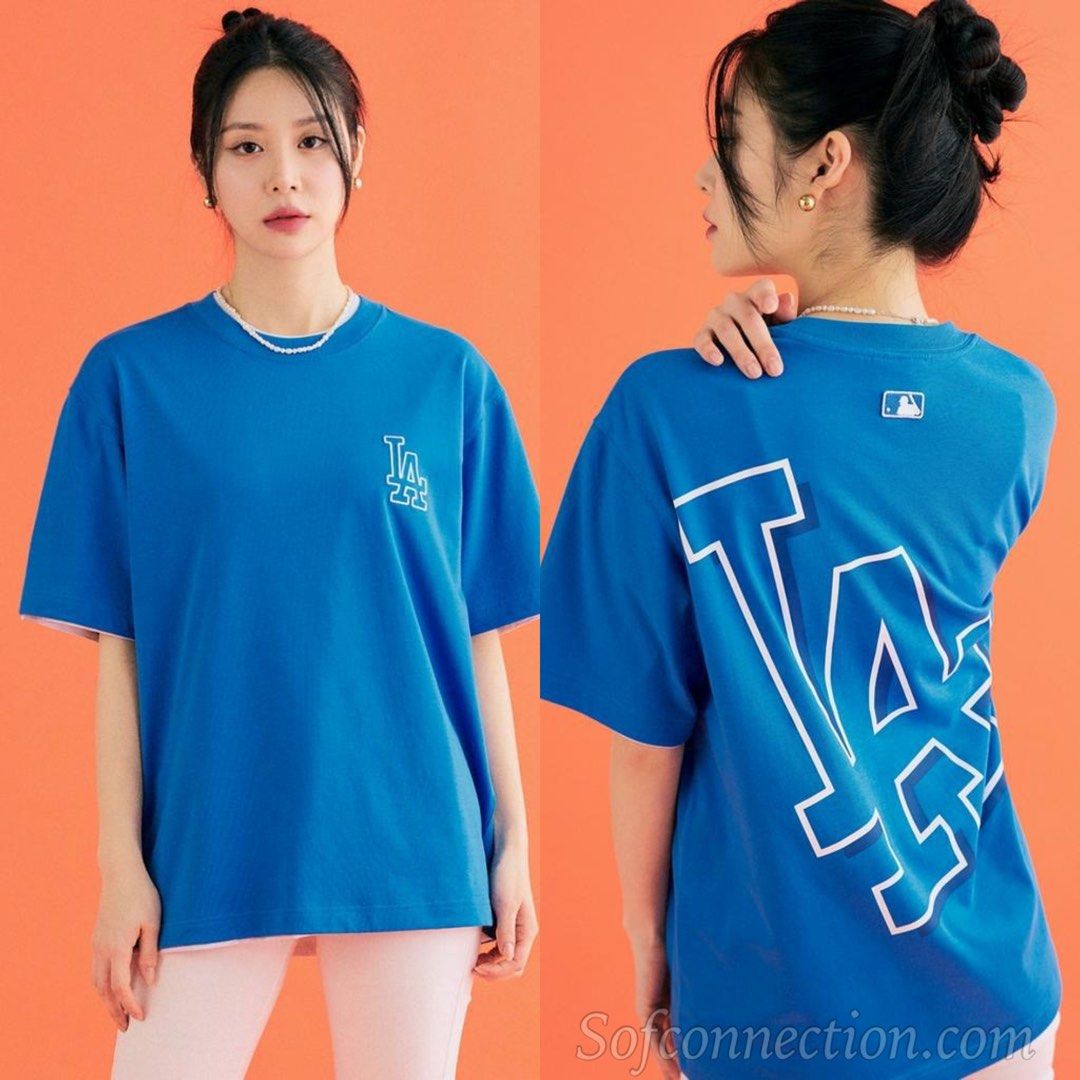 MLB Korea Unisex Back Logo Overfit T Shirt (2023 New)