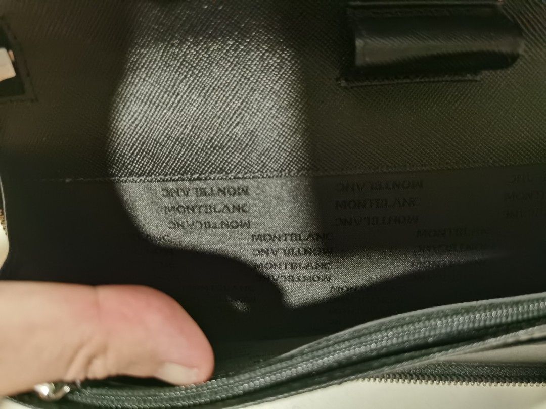 Montblanc sartorial travel wallet 16cc with zip, Luxury, Bags & Wallets