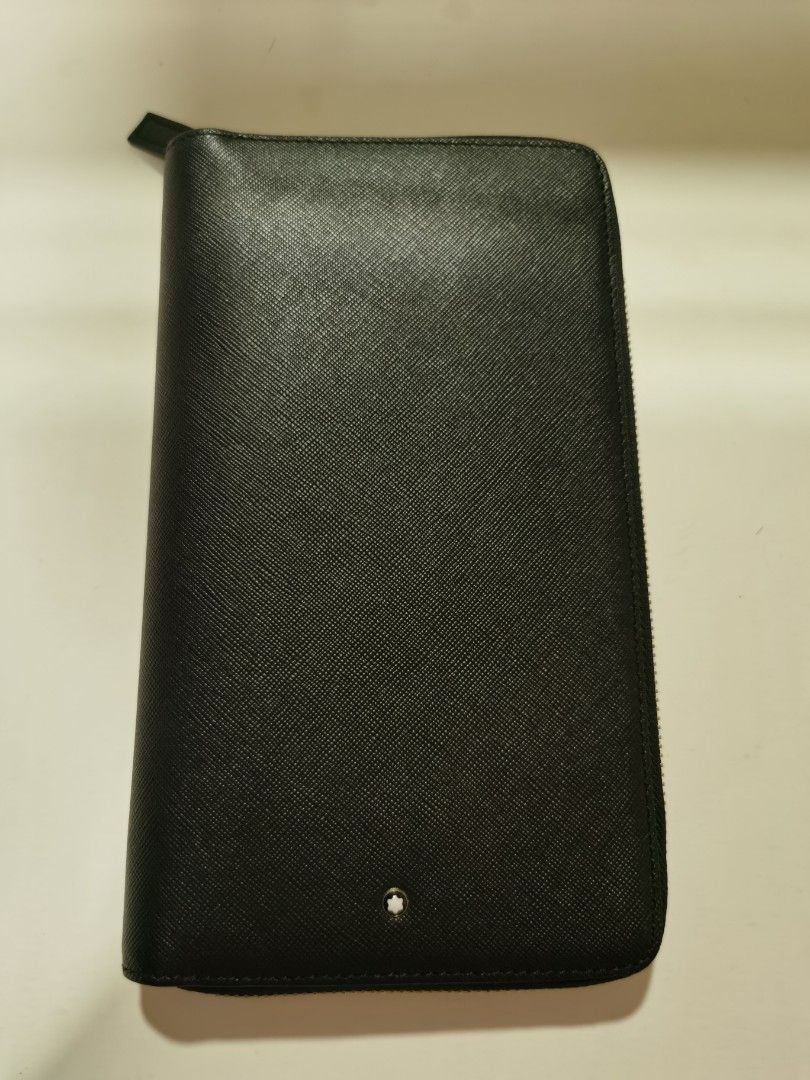 Montblanc sartorial travel wallet 16cc with zip, Luxury, Bags & Wallets