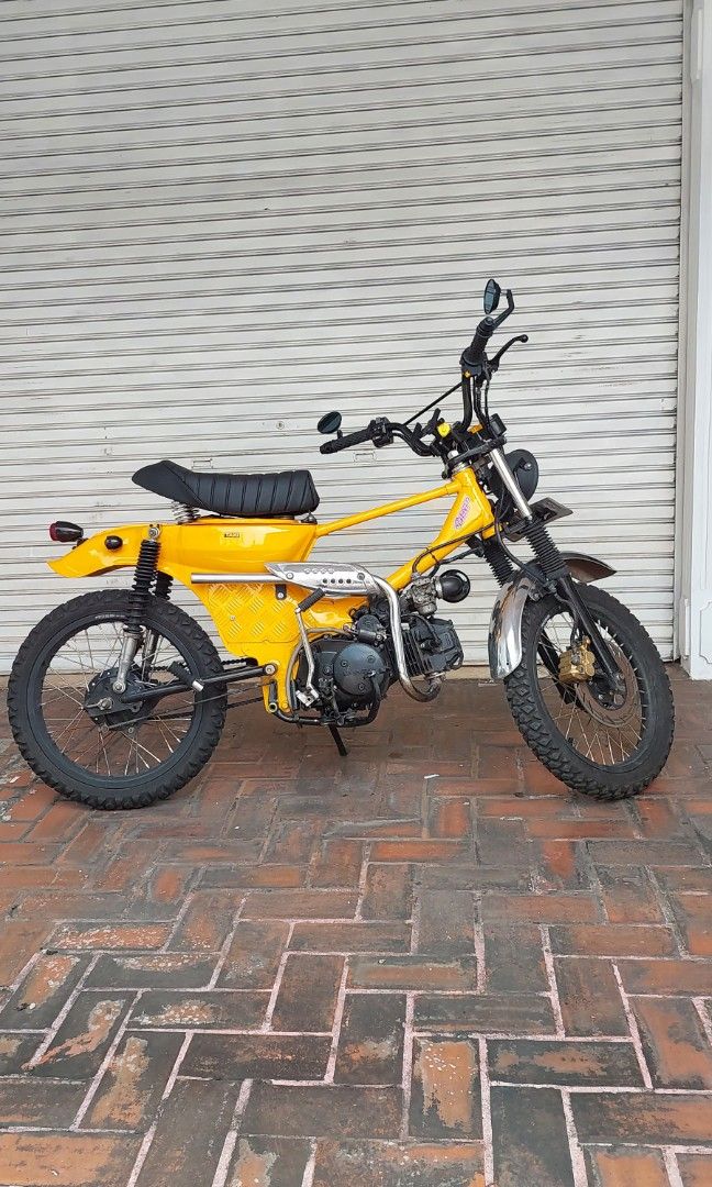 Motor custom street cub trail Motor di Carousell
