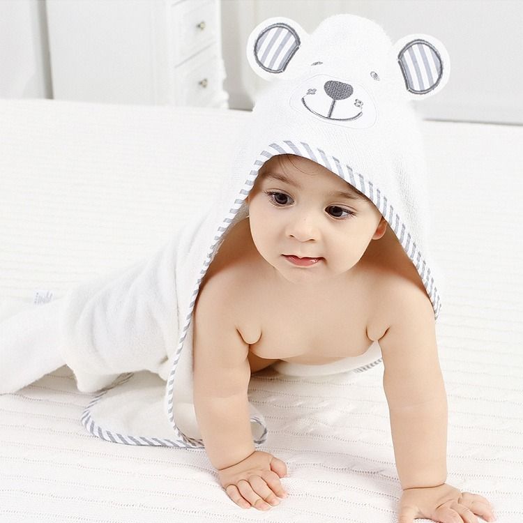 Hooded baby towel and washcloth shop