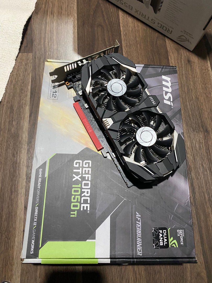 Msi 1050 ti deals 4gb drivers