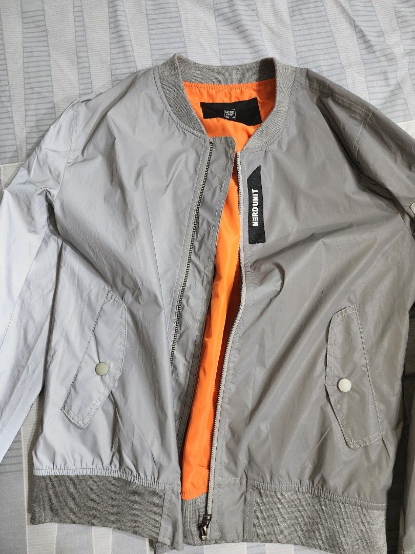 Nerdunit reflective jacket, Men's Fashion, Coats, Jackets and Outerwear