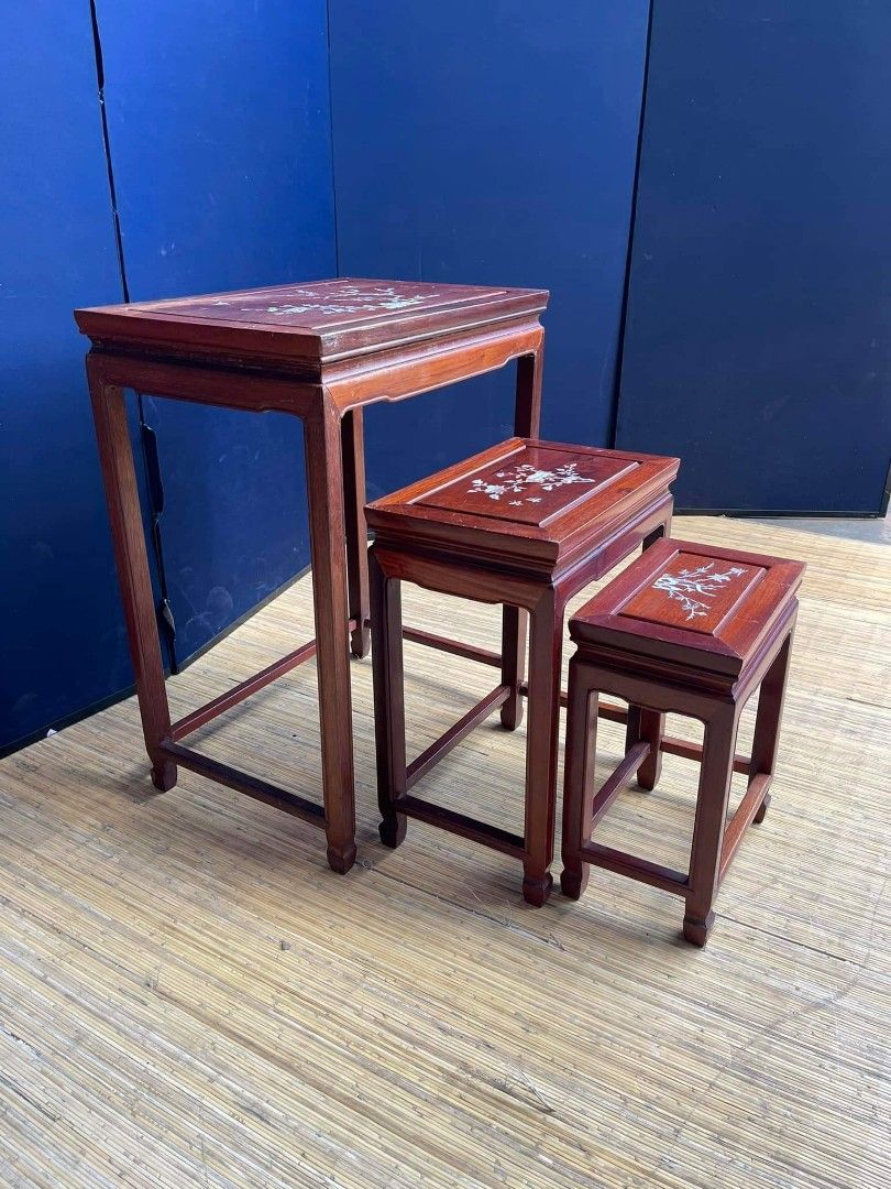 Nesting Table, Furniture & Home Living, Furniture, Other Home Furniture