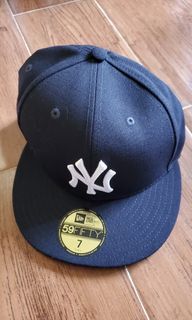New Era New York Yankees 25th anniversary on field cat hat sz. 7 with pin 帽