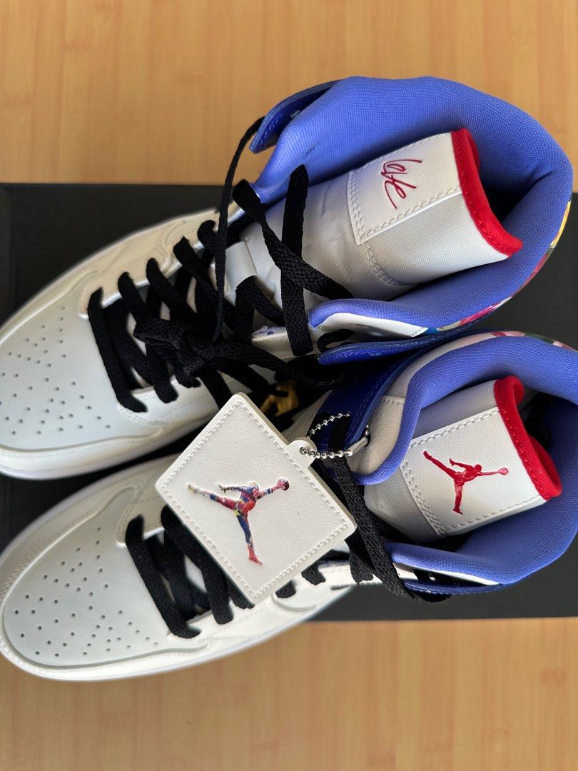 floral nike air jordan i shoes