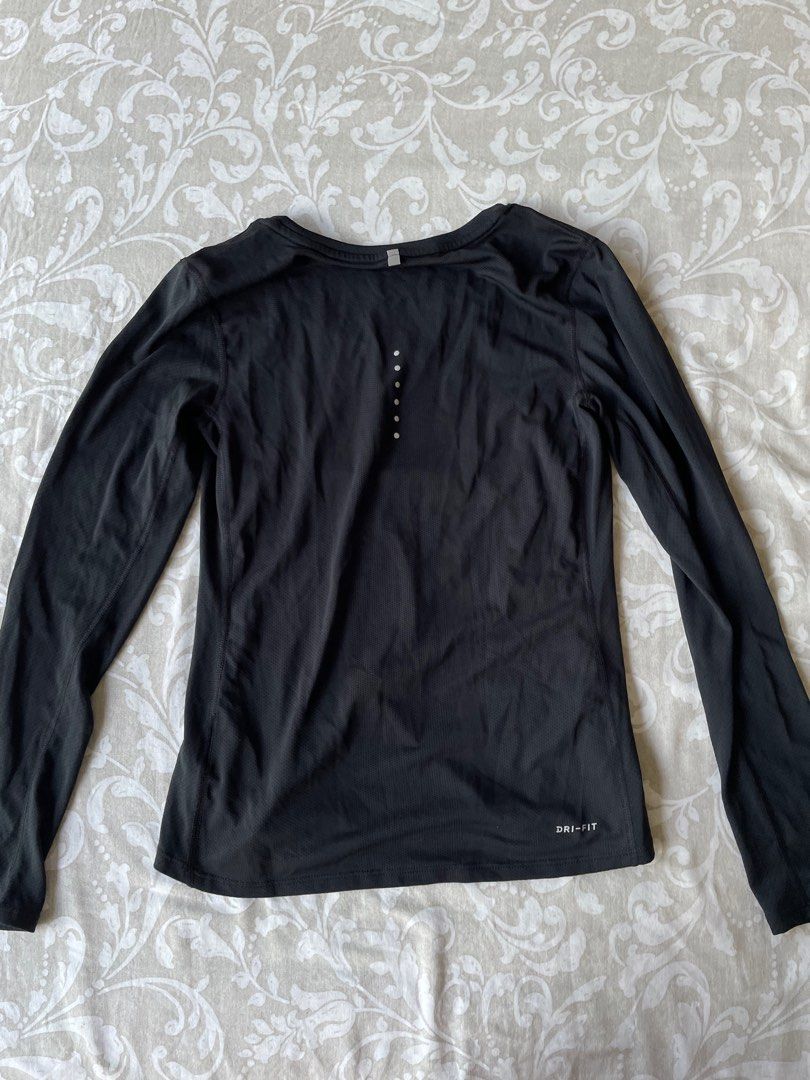 dri fit black long sleeve