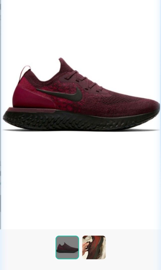 Nike epic react burgundy cheap