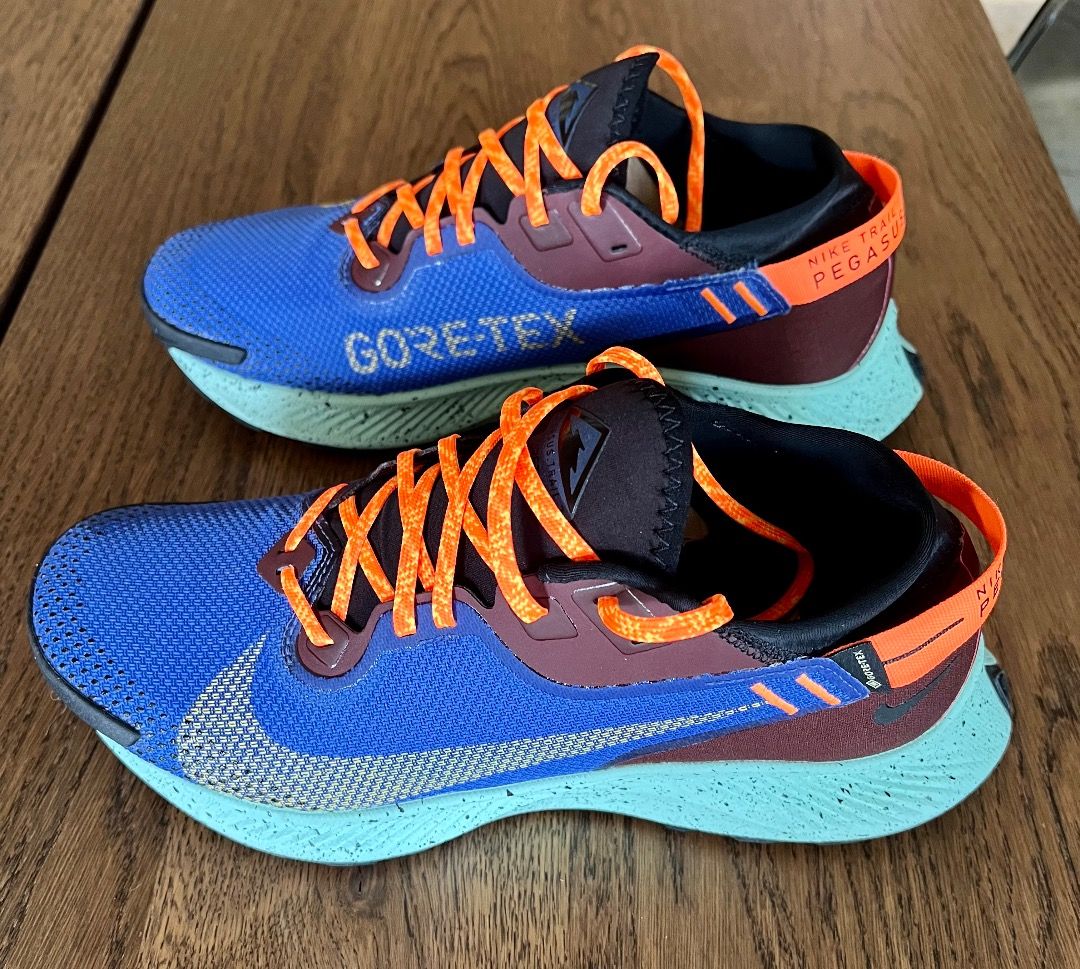 Nike Pegasus Trail "Gore Tex" mens running shoes. Size US 10, Men's