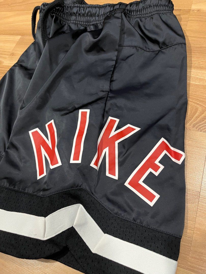 Nike satin sale shorts black