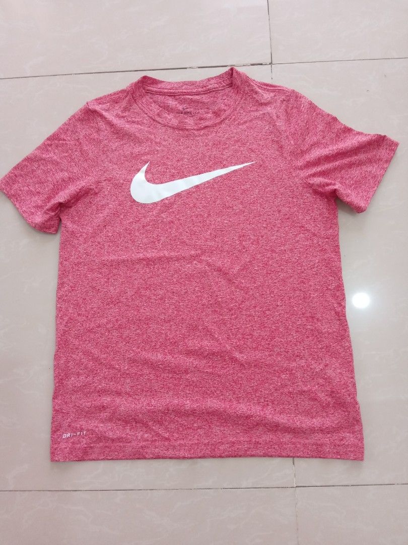 Youth pink dri cheap fit shirts