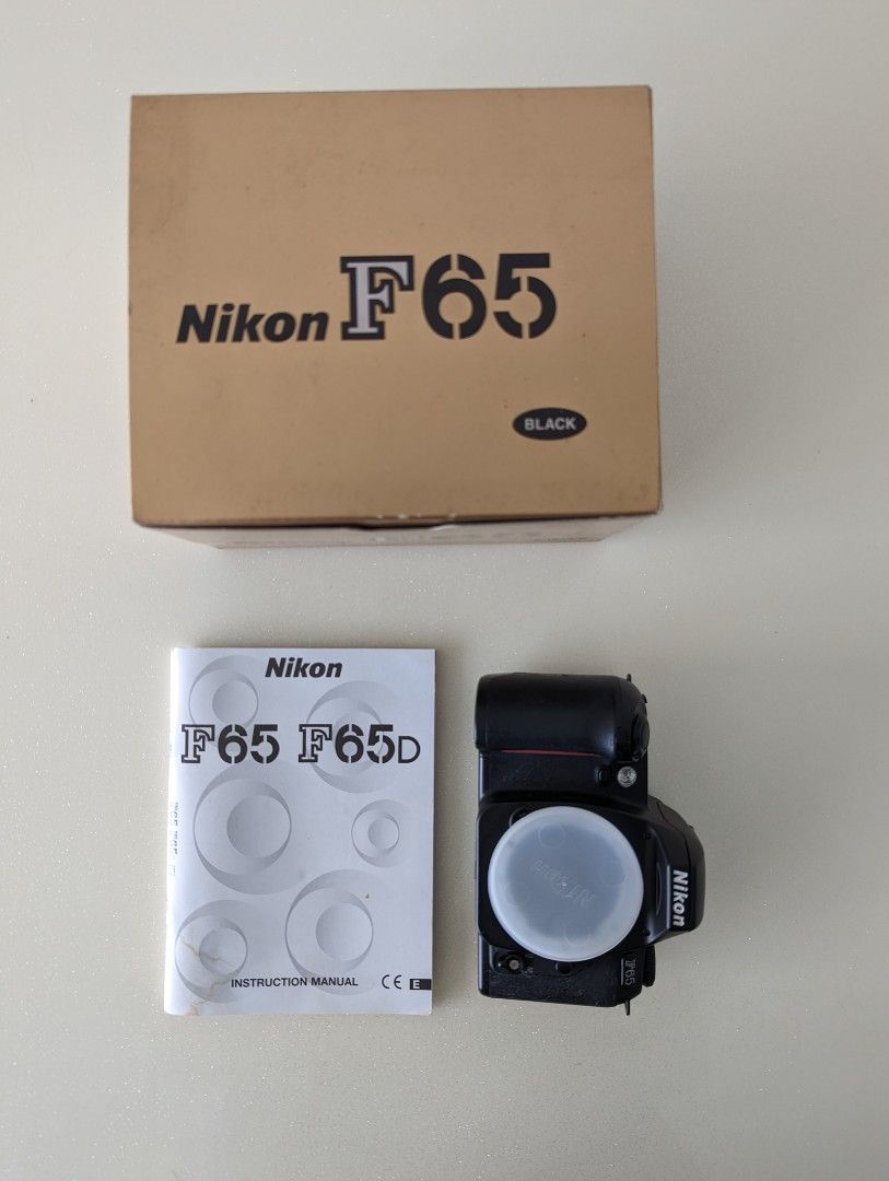 Nikon F65 – Reflex Argentique Vintage + Objectif 50 Mm F/1.8D