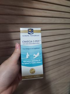 Nordic Naturals Omega 3 for Cats And Small Breed Dogs (60ml)