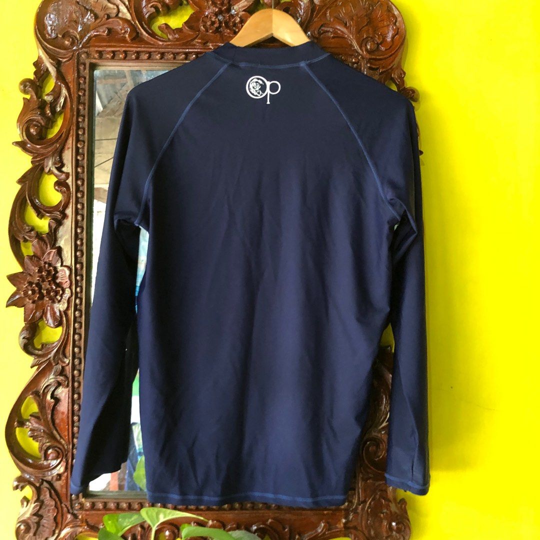 Ocean Pacific Rashguard for Men XL Navy Blue, Men's Fashion, Tops & Sets, Swim Top & Rash Guards