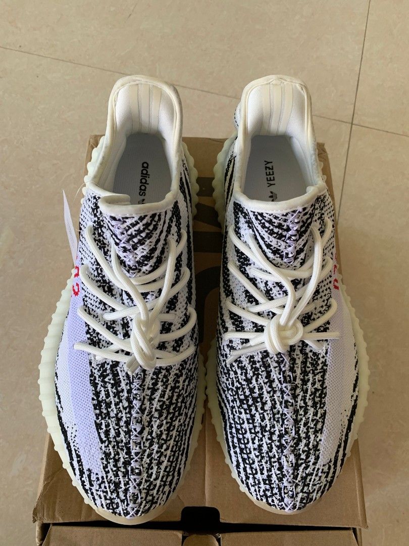 Yeezy zebra clearance 46