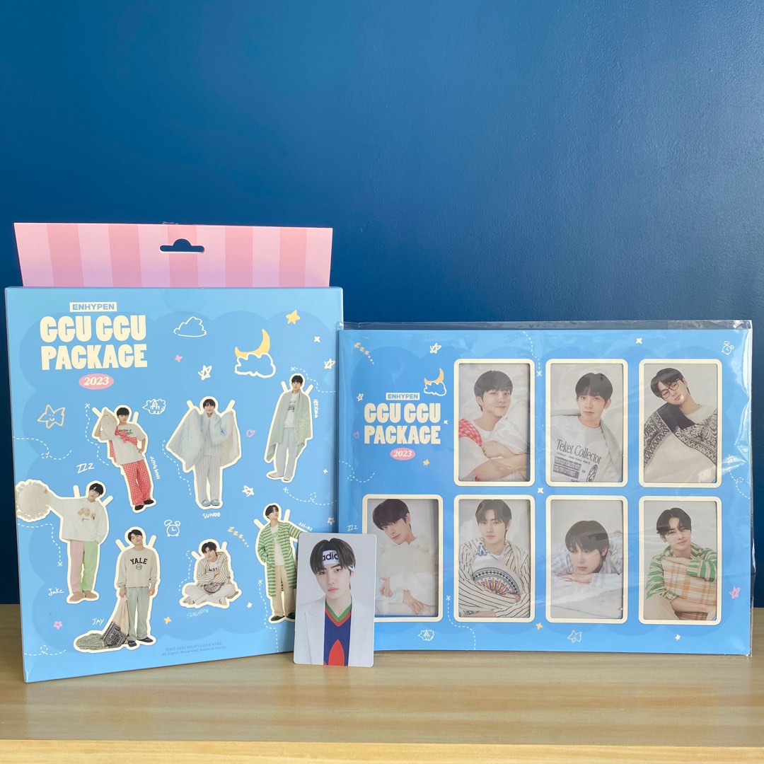 [ONHAND] Enhypen GGU GGU Package 2023 with Weverse PC (Sunghoon PC