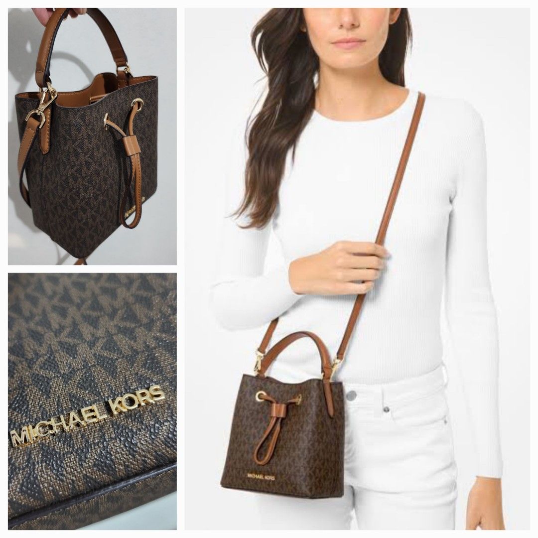 Michael Kors Suri Small Bucket Crossbody Bag, Women's Fashion, Bags &  Wallets, Cross-body Bags on Carousell