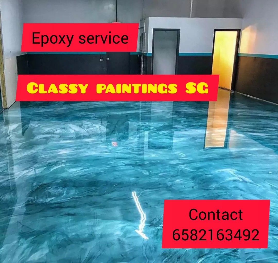 Painting / Epoxy/ Plastering services for HDB BLOCKS, CONDO HOUSE