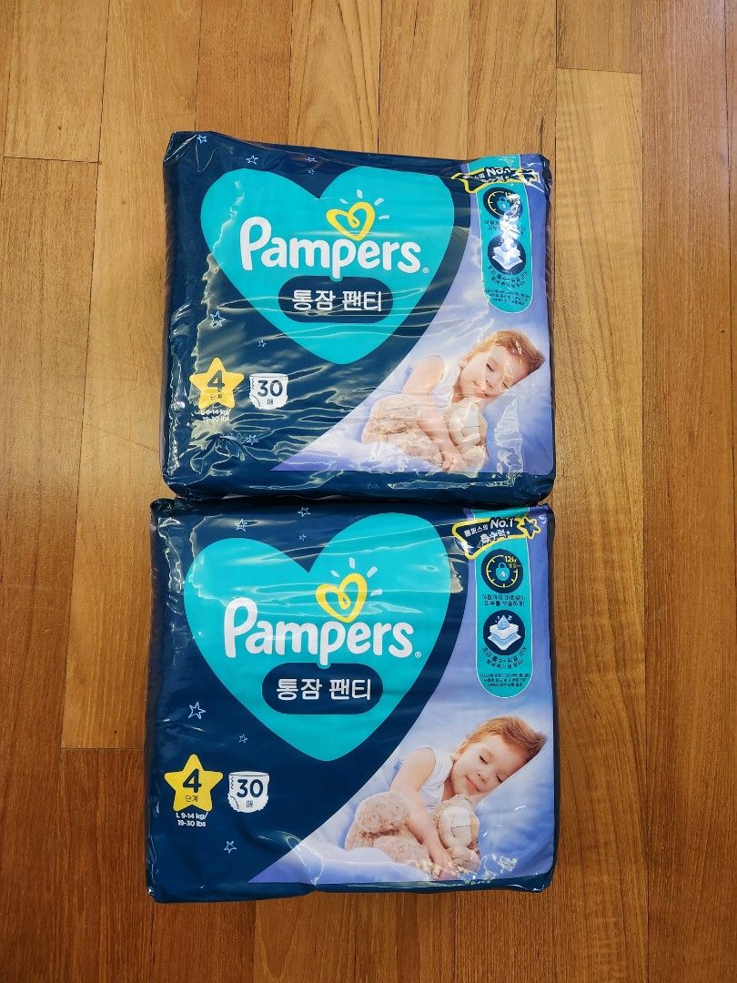 Pampers Night Pants L size, Babies & Kids, Bathing & Changing, Diapers