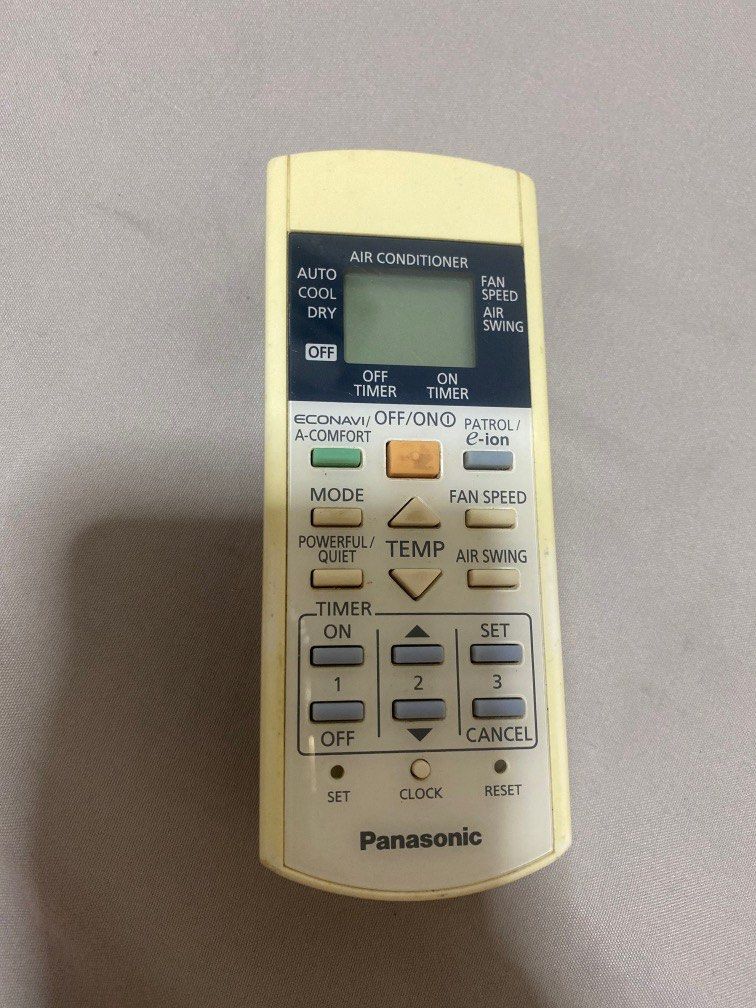 PANASONIC Aircon Remote Control, TV & Home Appliances, Air Conditioners