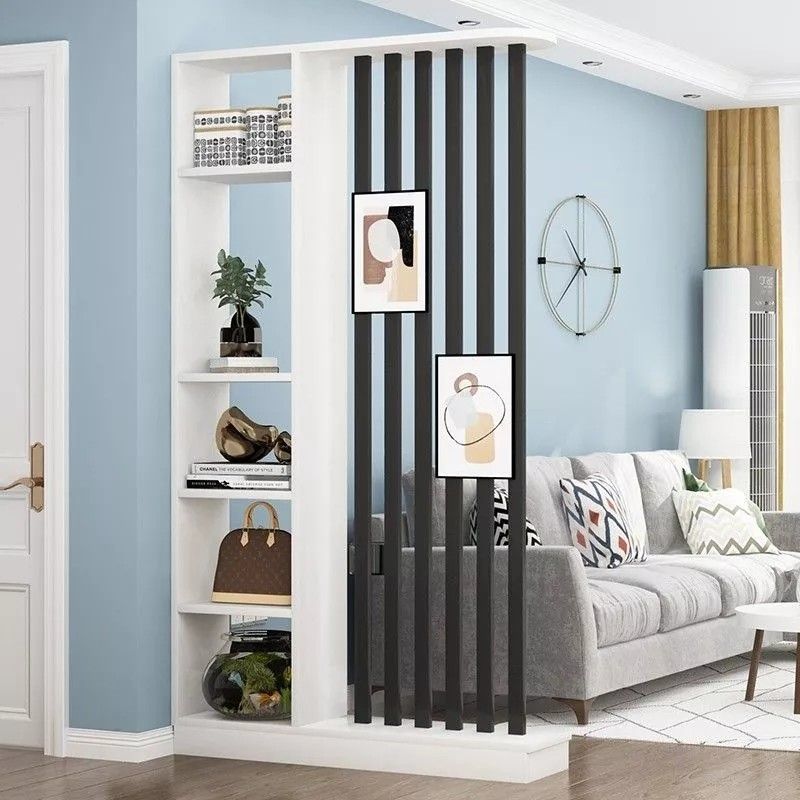 Partition Divider Wall Display Rack Bookshelf Partition