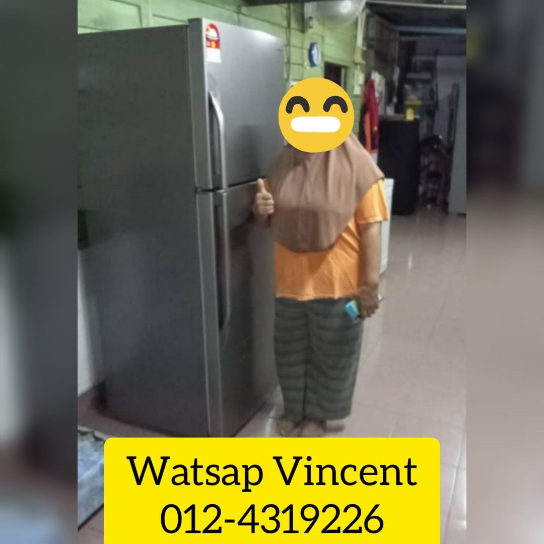 Peti Ais 2 Door 387L Ansuran Kedai, TV & Home Appliances, Kitchen