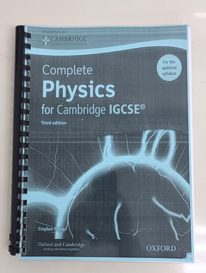 Physics For Cambridge Igcse Textbook Stephen Pople New Photocopy Book Hobbies And Toys Books