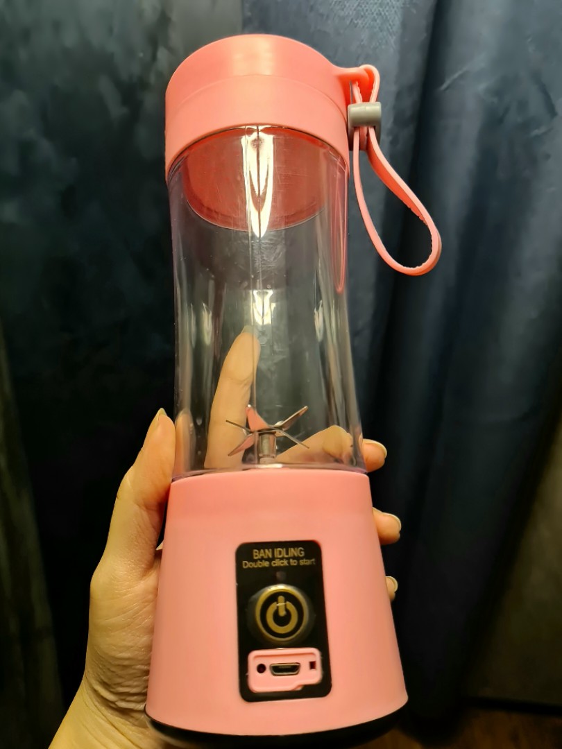 Pink Portable Blender With Usb 1685385348 5ad239bb 