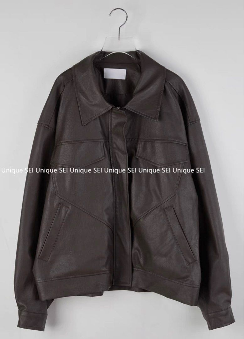 Y2K archive leather jacket S grunge punk 00's vintage レザー