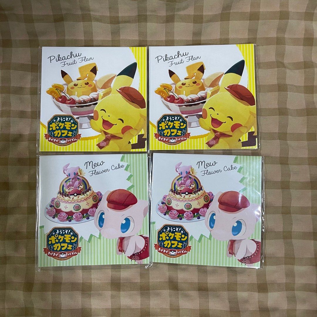 Pokemon Cafe Mini Notepads (Category: Character Goods) located in Quezon City. Submitted by dangogow (Listing ID 1234532010, Image 1). Description: 100 php EACH Manipis lang pero cute notepad!.