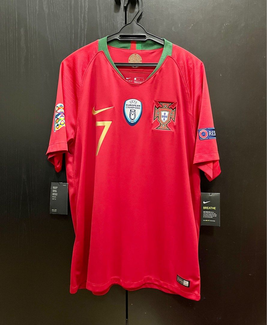 Portugal Nations League Home Jersey with RONALDO 7