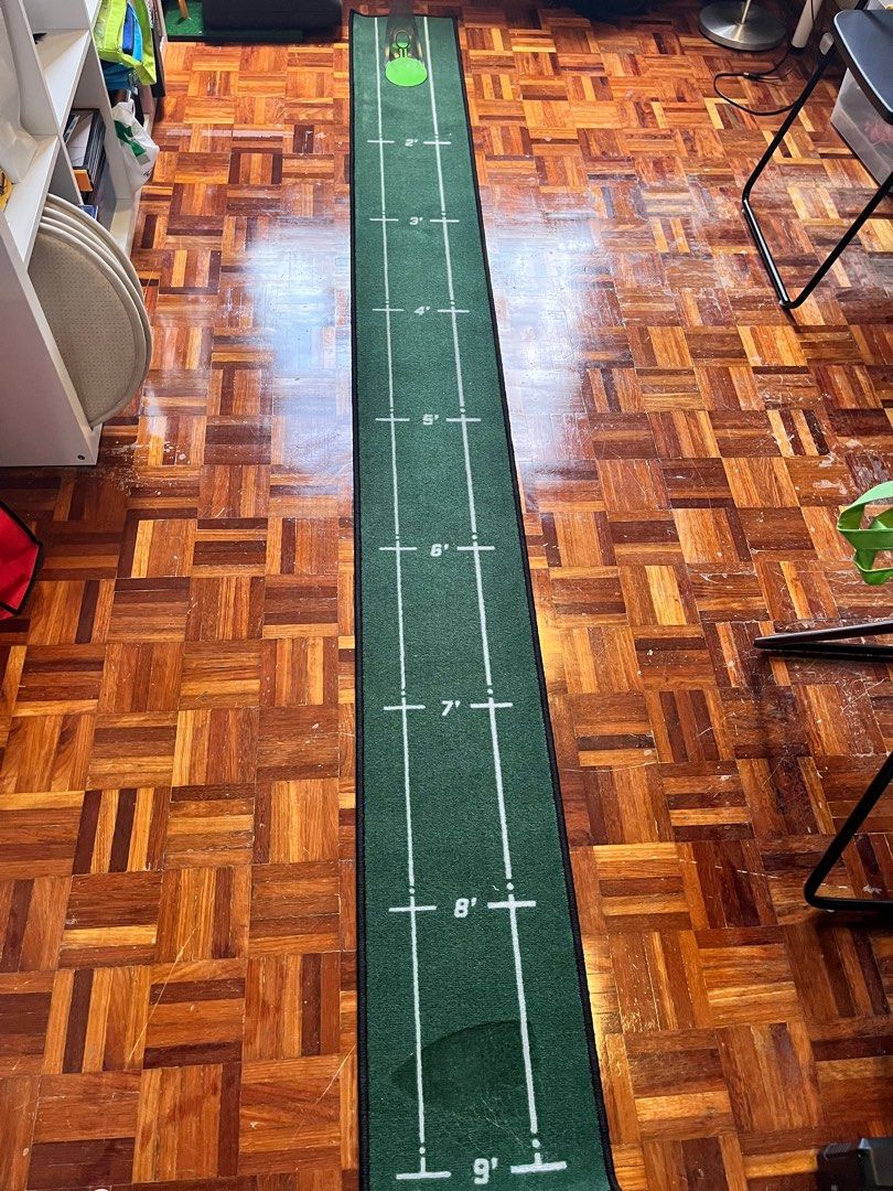 Premium 9Foot Putting Mat with Putting Cup Perfect Your Putting