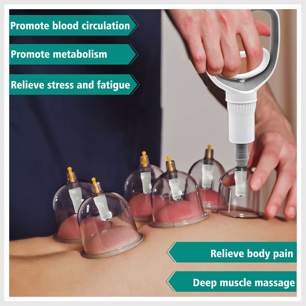 Professional Cupping Set, Chinese Cupping Therapy Set for Body Massage ...