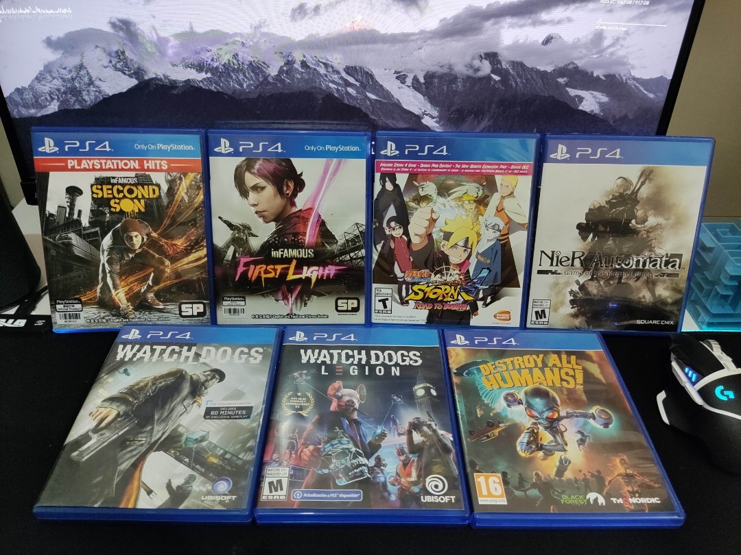 PS4 Games on Carousell