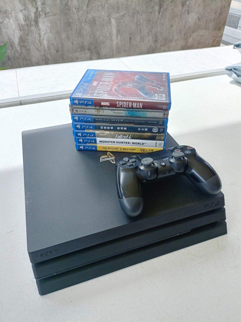PS4 PRO 1TB Video Gaming Video Game Consoles PlayStation on