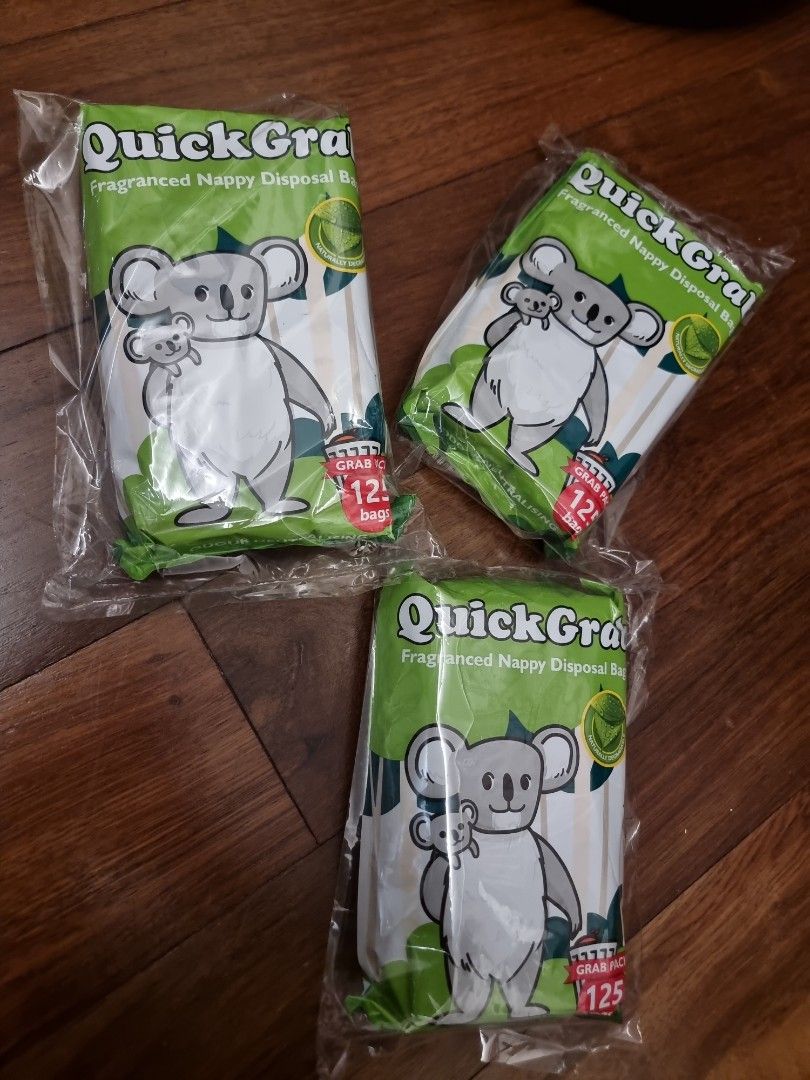 Quick grab nappy disposal bags hotsell
