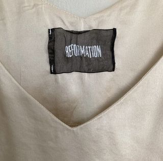 Reformation Silk Top