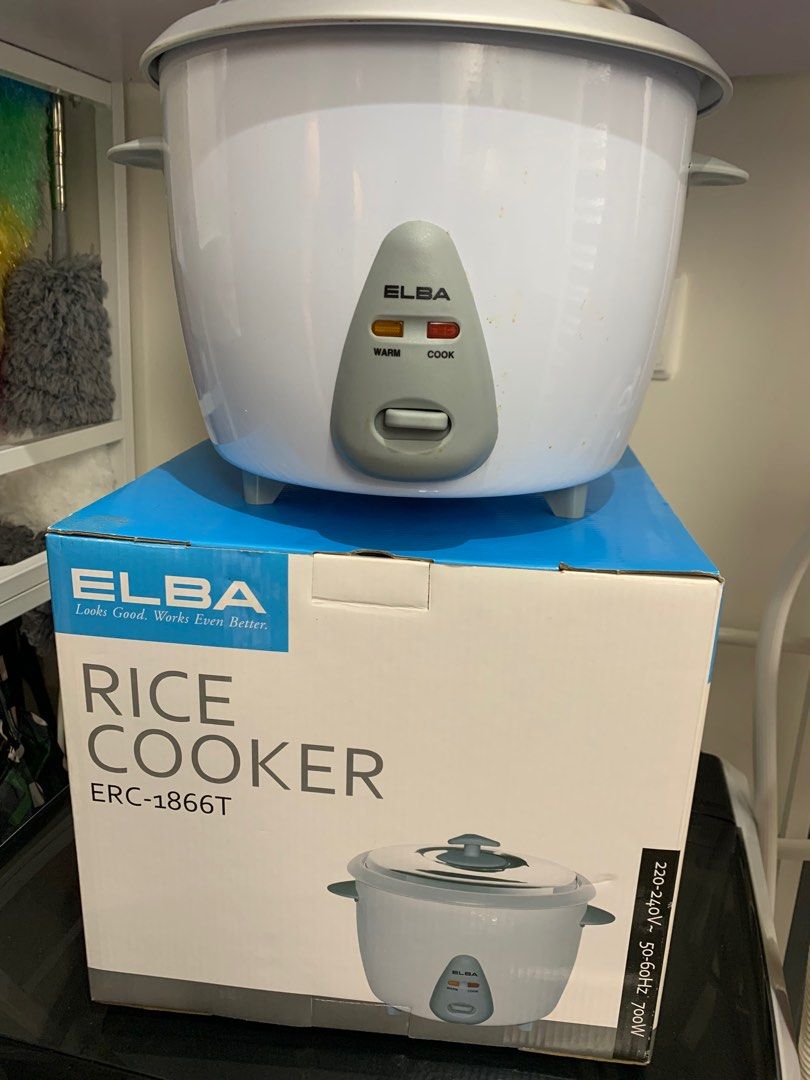Rice Cooker ELBA, TV & Home Appliances, Kitchen Appliances, Cookers on