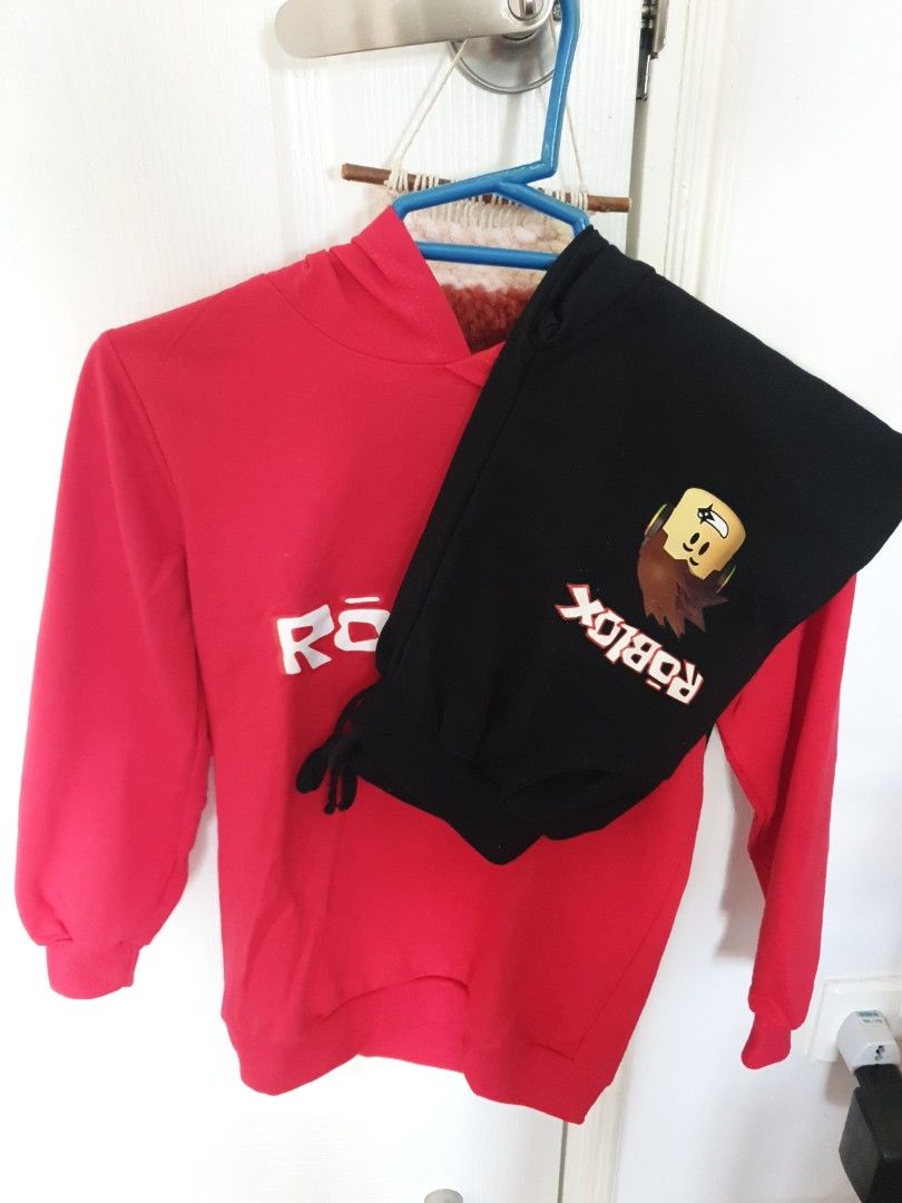 Roblox Hoodie and Pants, Babies Kids, Babies Kids Fashion on