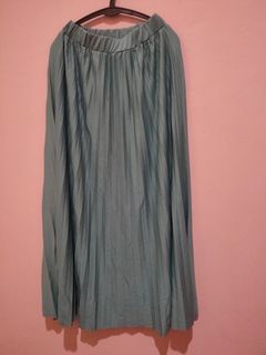 Rok Plisket Green